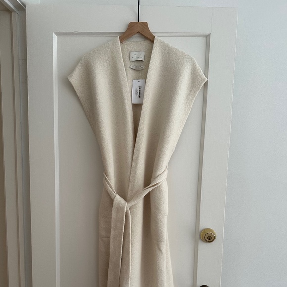 Lauren Manoogian Open Cardigan Vest NEW - Picture 4 of 5